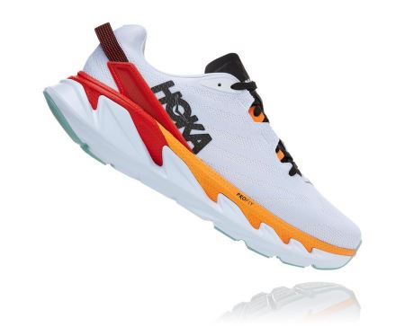 Hoka One One Elevon 2 - Sapatilhas De Treino Homem Branco / Laranja | PT-cIjTxeY